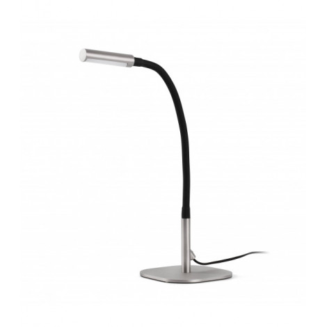 Lampe de table nickel satiné Serp|Lampes à poser|Luminaire Center