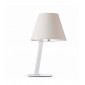 Lampe de table blanche Moma 1 ampoule|Lampes à poser|Luminaire Center