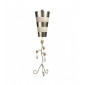 Lampe de table Tivoli Argent et crème|Lampes à poser|Luminaire Center
