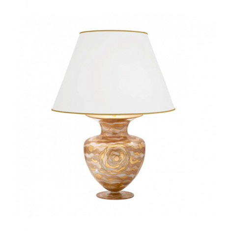Lampe de table design ANFORA Or 24 Carats Champagne Aqua|Lampes à poser|Luminaire Center