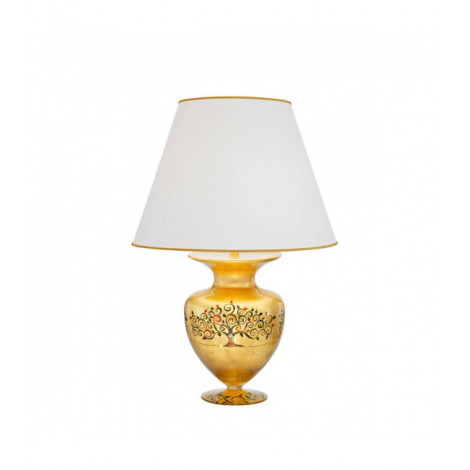 Lampe de table design ANFORA Or 24 Carats 1 ampoule Albero|Lampes à poser|Luminaire Center