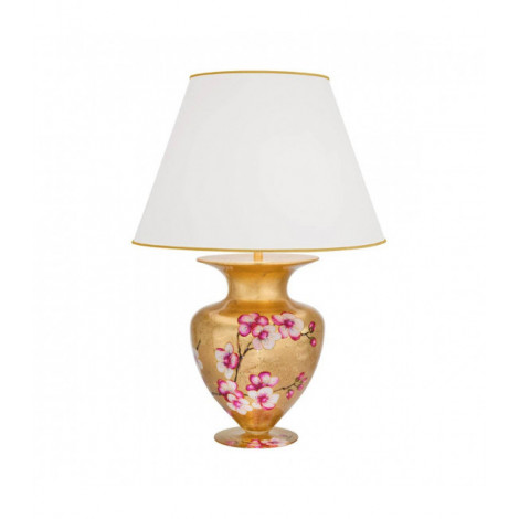 Lampe de table design ANFORA Or 24 Carats 1 ampoule Or Primavera|Lampes à poser|Luminaire Center