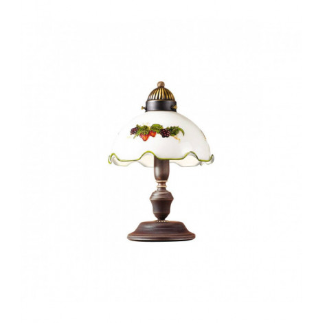 Lampe de table élégante NONNA laiton antique 1 ampoule|Lampes à poser|Luminaire Center