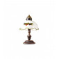 Lampe de table élégante NONNA laiton antique 1 ampoule|Lampes à poser|Luminaire Center
