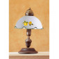 Lampe de table style cosy NONNA laiton antique|Lampes à poser|Luminaire Center