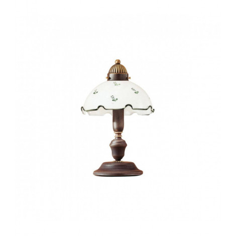 Lampe de table style cosy NONNA laiton antique, hauteur 32 Cm|Lampes à poser|Luminaire Center