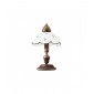 Lampe de table style cosy NONNA laiton antique, hauteur 32 Cm|Lampes à poser|Luminaire Center