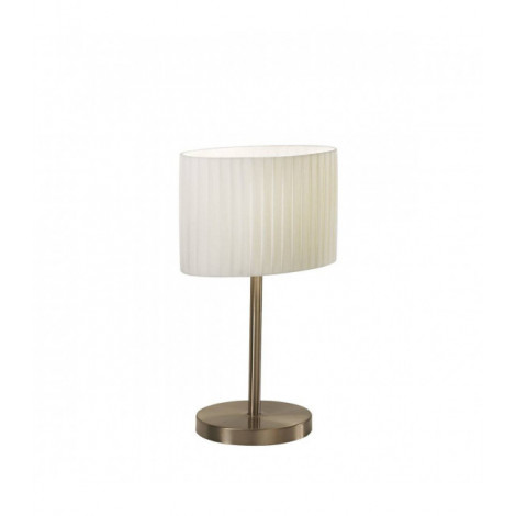 Lampe de table HILTON SAND laiton antique 1 ampoule|Lampes à poser|Luminaire Center