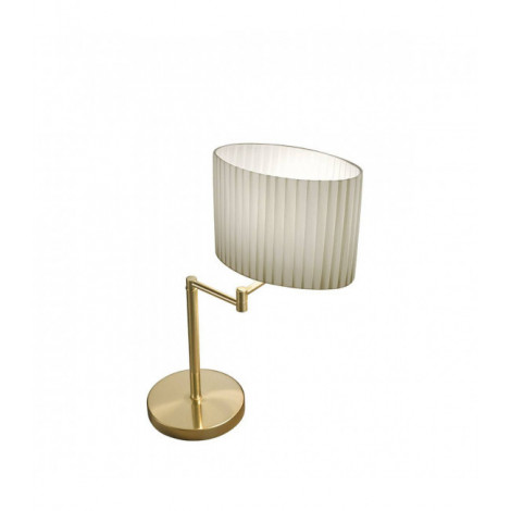 Lampe de table design HILTON SAND laiton 1 ampoule|Lampes à poser|Luminaire Center