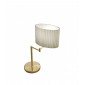 Lampe de table design HILTON SAND laiton 1 ampoule|Lampes à poser|Luminaire Center