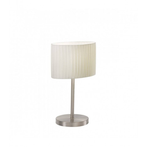 Lampe de table HILTON SAND nickel 1 ampoule|Lampes à poser|Luminaire Center