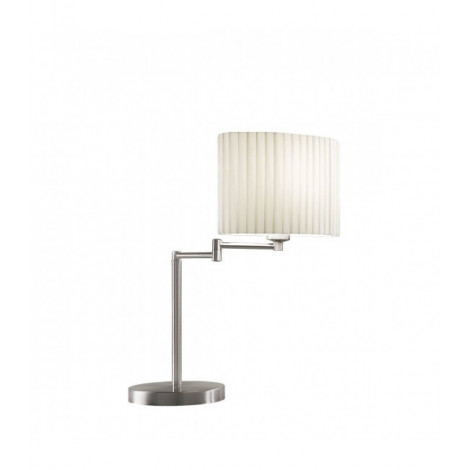 Lampe de table HILTON SAND nickel|Lampes à poser|Luminaire Center