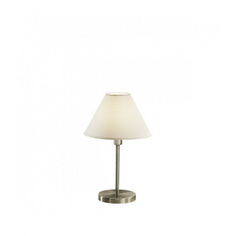 Lampe de table HILTON nickel 1 ampoule Diamètre 33 Cm|Lampes à poser|Luminaire Center