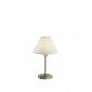 Lampe de table HILTON nickel 1 ampoule Diamètre 33 Cm|Lampes à poser|Luminaire Center