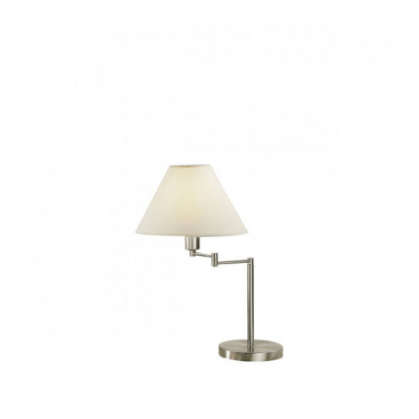 Lampe de table HILTON nickel 1 ampoule Diamètre 50 Cm|Lampes à poser|Luminaire Center