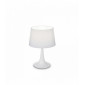 Lampe de table Blanche LONDON 1 ampoule|Lampes à poser|Luminaire Center