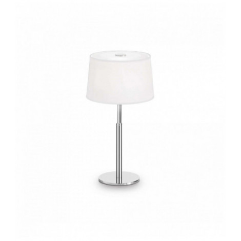 Lampe de table Blanche HILTON 1 ampoule|Lampes à poser|Luminaire Center