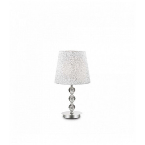 Lampe de table design Chrome LE ROY 1 ampoule|Lampes à poser|Luminaire Center