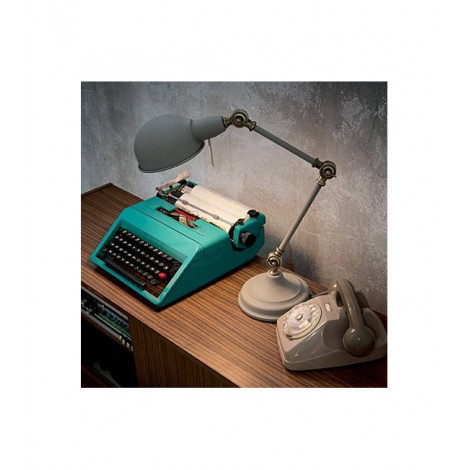 Lampe de table Grise TRUMAN 1 ampoule|Lampes à poser|Luminaire Center