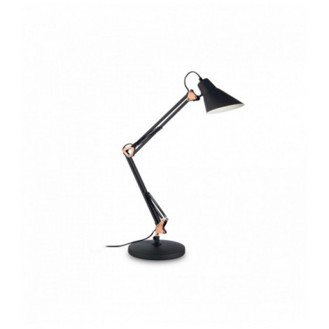 Lampe de table Noire SALLY 1 ampoule|Lampes à poser|Luminaire Center