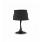 Lampe de table Noire LONDON 1 ampoule en métal|Lampes à poser|Luminaire Center