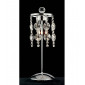 Lampe de Table Nico 3 Ampoules chrome poli/cristal|Lampes à poser|Luminaire Center