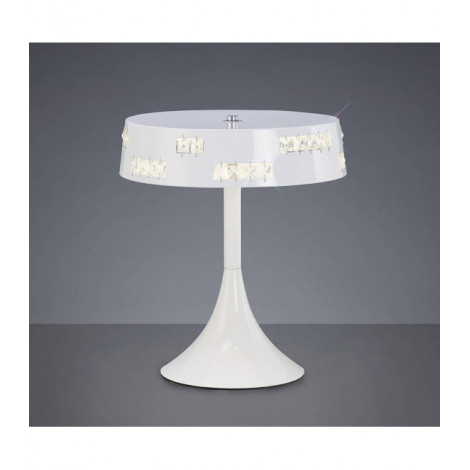 Lampe de Table Phoenix 18 X 0.5W LED 3600K blanc/cristal|Lampes à poser|Luminaire Center