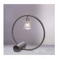Lampe de Table Rosa Del Desierto 1 Ampoule G9, nickel satiné|Lampes à poser|Luminaire Center