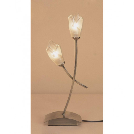 Lampe de Table Pietra 2 Ampoules G9, laiton antique|Lampes à poser|Luminaire Center