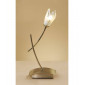 Lampe de Table Pietra 1 Ampoule G9, laiton antique|Lampes à poser|Luminaire Center