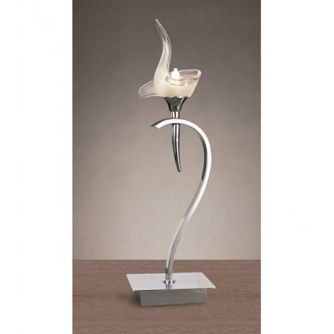 Lampe de Table Viena 1 Ampoule G9, chrome poli|Lampes à poser|Luminaire Center