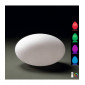 Lampe de Table Huevo ovale Induction LED RGB Outdoor IP65, 120lm, blanc opal|Lampes à poser|Luminaire Center