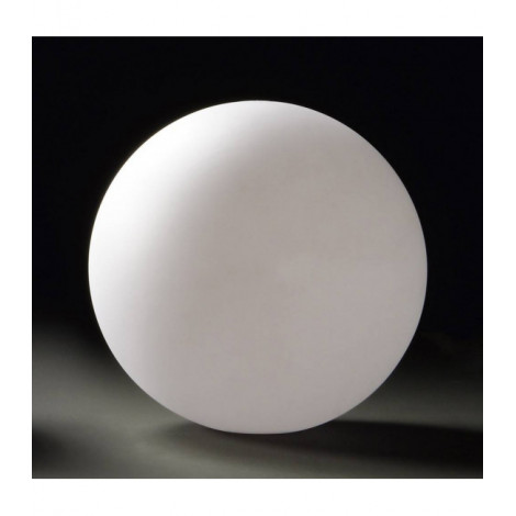 Lampe de Table Huevo Ball 1 Ampoule CFL Large In Line Switch Indoor, blanc opal|Lampes à poser|Luminaire Center