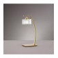 Lampe de Table Zen 1 Ampoule G9, laiton poli|Lampes à poser|Luminaire Center