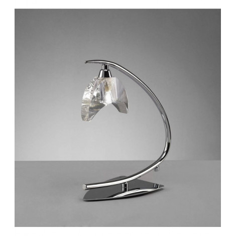 Lampe de Table Eclipse 1 Ampoule G9 Small, chrome poli|Lampes à poser|Luminaire Center