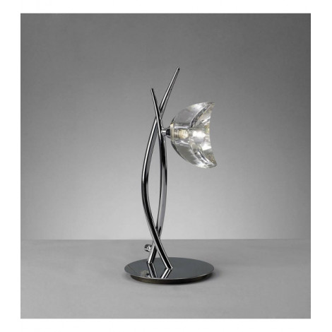Lampe de Table Eclipse Tall 1 Ampoule G9, chrome poli|Lampes à poser|Luminaire Center