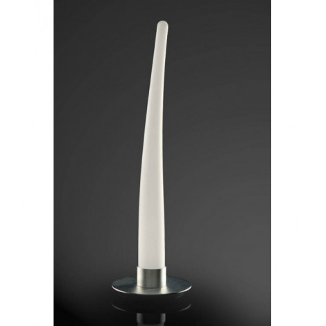 Lampe de Table Estalacta 1 Ampoule Indoor, argent/blanc opal|Lampes à poser|Luminaire Center