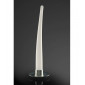Lampe de Table Estalacta 1 Ampoule Indoor, argent/blanc opal|Lampes à poser|Luminaire Center