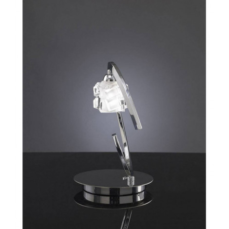 Lampe de Table Ice 1 Ampoule G9 ECO, chrome poli|Lampes à poser|Luminaire Center