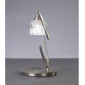 Lampe de Table Ice 1 Ampoule G9 ECO, nickel satiné|Lampes à poser|Luminaire Center