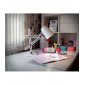 Lampe de Table Looker 1 Ampoule E27, blanc mat/violet|Lampes à poser|Luminaire Center