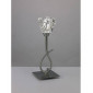 Lampe de Table Iku 1 Ampoule G9, nickel satiné|Lampes à poser|Luminaire Center