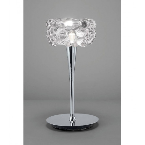 Lampe de Table O2 1 Ampoule G9, chrome poli|Lampes à poser|Luminaire Center