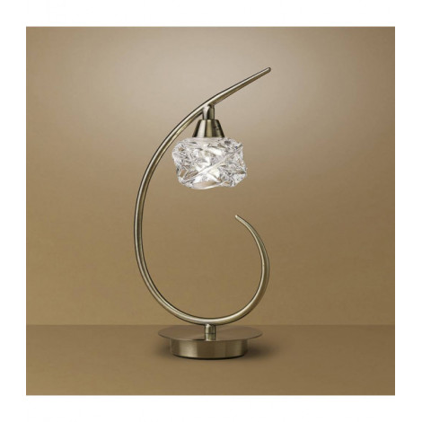 Lampe de Table Maremagnum 1 Ampoule G9, laiton antique|Lampes à poser|Luminaire Center