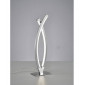 Lampe de Table Surf 11W LED nickel satiné/chrome poli 3000K, 784lm,|Lampes à poser|Luminaire Center