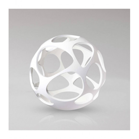 Lampe de Table Organica 9 Ampoules G9, blanc brillant/chrome poli|Lampes à poser|Luminaire Center