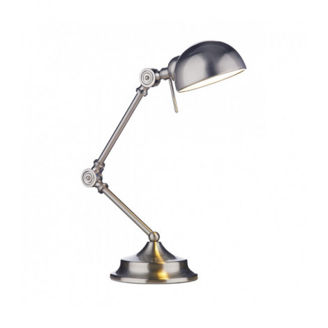 Lampe de table Ranger chrome satiné 1 ampoule|Lampes à poser|Luminaire Center