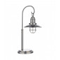 Lampe de table Terrace chrome antique et verre 1 ampoule|Lampes à poser|Luminaire Center