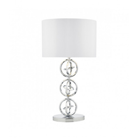 Lampe de table Innsbruck chrome poli et 1 ampoule|Lampes à poser|Luminaire Center
