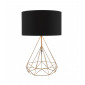Lampe de table Sword cuivre et 1 ampoule|Lampes à poser|Luminaire Center